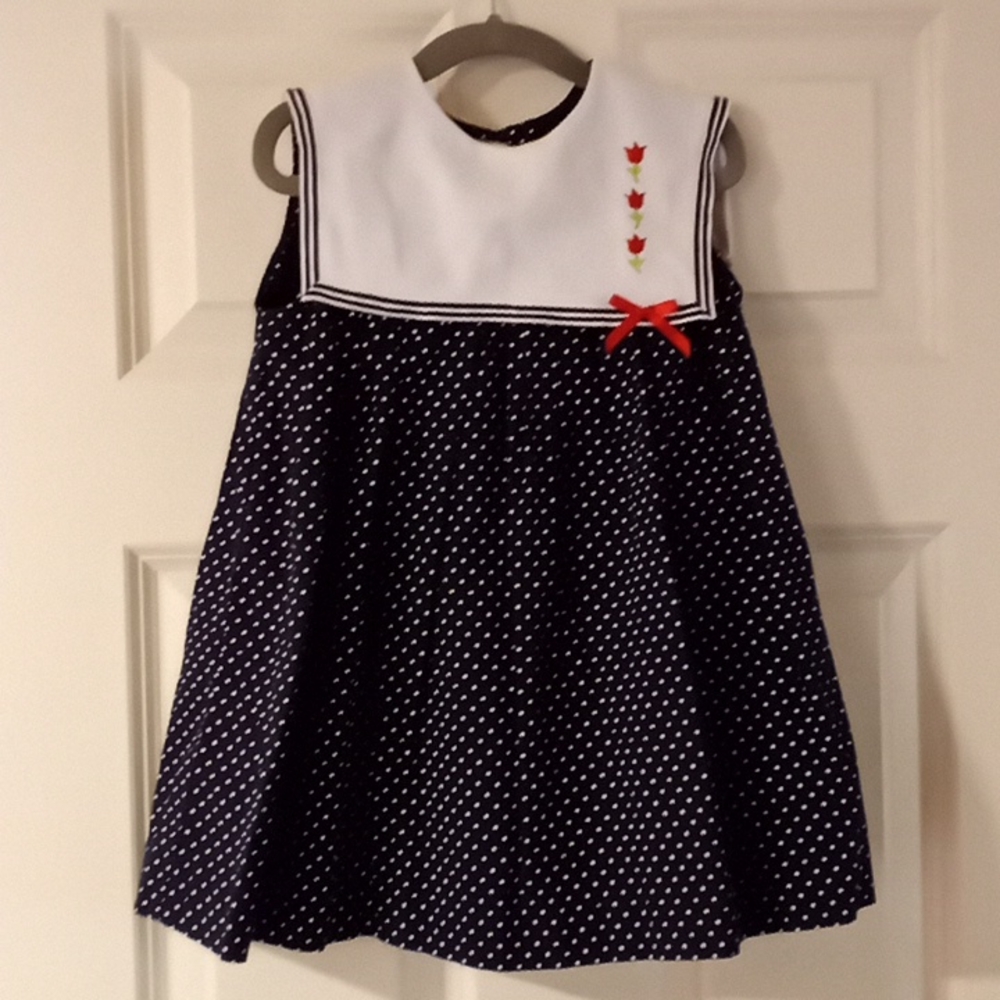 Toddler sailor dress